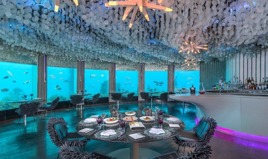 Underwater Dining Malvdives